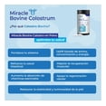 thumbnail image 3 of Miracle Calostro Bovino 50% IgG Eternal Nutrition 300 Cápsulas 2000 mg, 3 of 7
