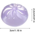 thumbnail image 3 of Mini pelota antiestrés con forma de bollito al vapor: juguete sensorial blando de recuperación lenta para la relajación de las manos, suave TPR para aliviar el estrés en el escritorio de la o, 3 of 6
