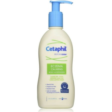 Cetaphil Restoraderm Eczema Calming Body Moisturizer 10 oz (Pack of 6)