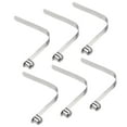 thumbnail image 1 of Unique Bargains 8x8mm Kayak Paddle Snaps, Hollow Button Single Pin Lock Tube Spring Clips for Tent Pole, 6 Pack, 1 of 6