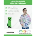 thumbnail image 4 of Minecraft Mobs Creeper Zombie Enderman Fleece Pullover Hoodie Little Kid to Big Kid, 4 of 5