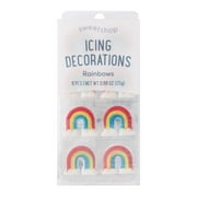 Sweetshop Rainbow Icing Decorations, 8 Pieces