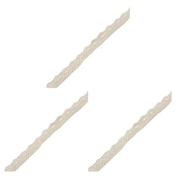 Bewildely 1 rollo de cintas de encaje, accesorio de costura portátil flexible, adorno de encaje delicado para vestido, fiesta, Type1 NO1