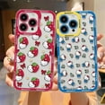 thumbnail image 5 of Funda de teléfono con dibujos animados de Hello Kitty, carcasa transparente divertida para iPhone 15, 14, 13, 12, 11, Mini Pro Max, X, XR, XSMax, 7, 8 Plus, SE20, 5 of 5
