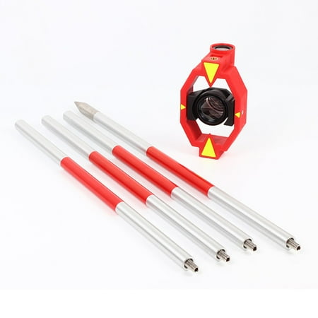 

Aluminium Alloy With 4 Poles Mini P rism For Total Station -30mm/+17.5mm/0mm