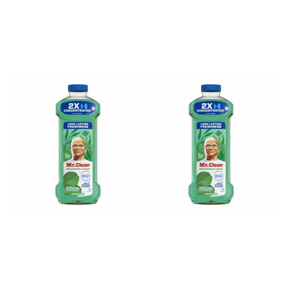 Mr. Clean All-Purpose Cleaner Meadows & Rain( 23 fl oz  x 2 )- 2 Pack bottles