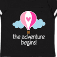 thumbnail image 4 of Inktastic The Adventure Begins Hot Air Balloon Girls Girls Toddler T-Shirt, 4 of 5