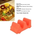 thumbnail image 3 of Bandeja para Tacos ANGGREK Con Forma de 5 Uds. Juego de soportes para Coche Pequeño para cocina, 3 of 7