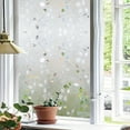 thumbnail image 3 of BSHAPPLUS® 17.7"x78.7" Privacy Window Film,3D Leaf Stained Glass Window Film,Rainbow Window Tint for Home,Frosted Window Clings for Kitchen Bathroom Office, 3 of 13