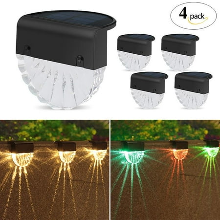 

4 Pack Light Changing S Light Waterproof Lights Pathway Walkway -