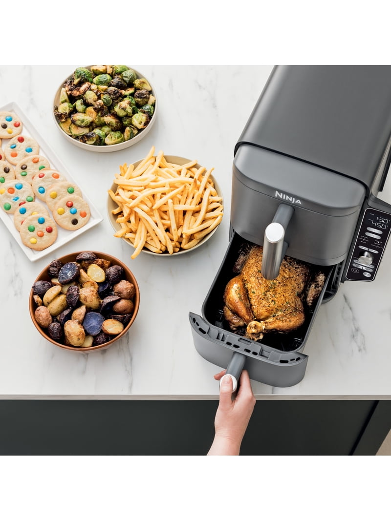 Ninja, Air Fryer, DoubleStack XL 10 QT, 2-Basket, Gray - Walmart.com