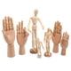 thumbnail image 4 of Mano articulada de madera flexible y móvil de 12 pulgadas, modelo de marioneta de imitación de dibujo humano para pintura artística, 4 of 4