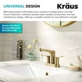 thumbnail image 6 of Kraus Fus-14102 Indy 1.2 GPM Centerset Bathroom Faucet - Black, 6 of 7