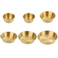 thumbnail image 3 of Taza para salsa Wosthever Oro 304 Acero inoxidable 11cm para Cocina y Comedor, 3 of 6