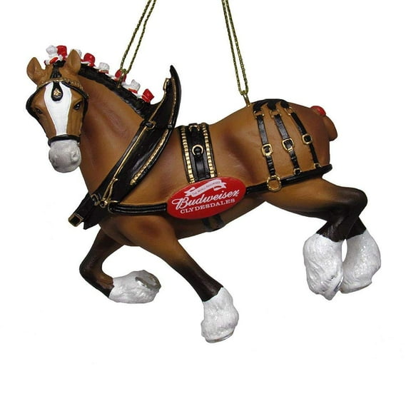 Kurt Adler Budweiser Clydesdale Horse Ornament