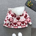 thumbnail image 4 of Toddler Windbreaker Jacket Boys Girls Cute Cartoon Animal Design Zip Up Hooded Coat Waterproof Lightwieght Outwear (120 4 Years, Pink), 4 of 4