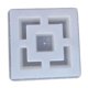 thumbnail image 4 of Modelo de decoración de pared de hormigón, bloque de pared de hormigón, cuadrado, fácil de usar para arquitectura de patios, ingeniería patios Estilo A, 4 of 8