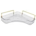 thumbnail image 1 of Large Capacity Corner Counter Organizer Tray with Multifunction Space Saving for Cosmetics Skin Care Supplies, 1 of 7