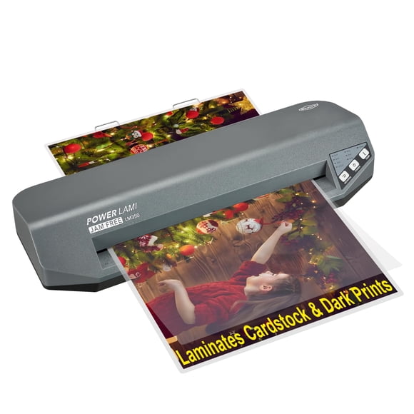 Laminadora SINCHI LM350 de 13" sin atascos, 3-10 mil, 120 V