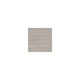 thumbnail image 6 of Dash & Albert Herringbone Handwoven Cotton Rug, 2' x 3', Dove Grey, 6 of 6