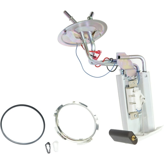 Fuel Pump Compatible with 1990-1991 Ford F-250 F-150 8Cyl 6Cyl 5.0L 7.5L 5.8L 4.9L Left Driver With Sending Unit
