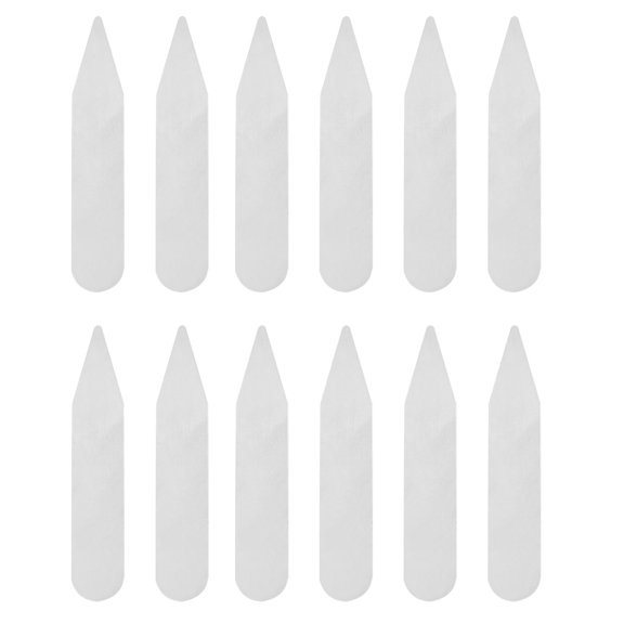 Raindrops 200Pcs Collar Stays for Dress Shirts, Pet Material Shirt Collar Supports for Men and Women