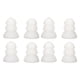 thumbnail image 1 of 8 Uds. Almohadillas para los oídos para audífonos 3 capas de repuesto de silicona suave BTE ITE audífonos de bolsillo tapones para los oídos DomesWhite, 1 of 5