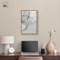 thumbnail image 3 of Chasm of Gray I Framed High-Gloss Acrylic Glass Wall Art Elegant Wall Decor by Art Remedy, Gold Frame, 16 x 24, 3 of 7