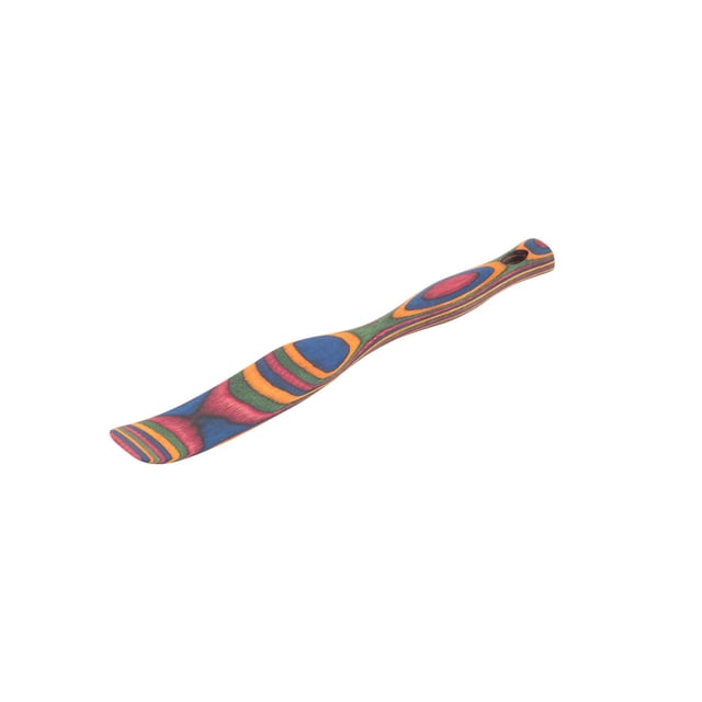 Spurtle Delgado de Pakkawood Bamboo Island 20 cm Arcoíris