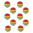 thumbnail image 3 of 2x 10 unidades de Esponja Multicolor para golf Cola Pelota de práctica de golf, 3 of 8