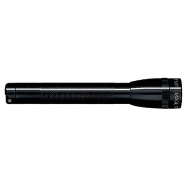 Maglite Mini Incandescent 2-Cell AA Flashlight with Holster, Black