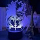 thumbnail image 2 of Wekity 3D Night Light Anime Naruto Uzumaki 3D Lamp LED Touch Sensor Color Changing Night Light for Sasuke Uchiha Children Led Table Lamp Bedside Table, 2 of 5