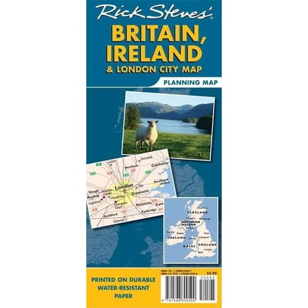 Rick Steves Britain, Ireland & London Planning Map (Other)