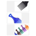thumbnail image 6 of Clearance!DHALL Hair Brush1 Pack Hair Picks For Curly Hair 6.3 Inch Plastic Afro Pick For Women Men Hair Styling Wide Tooth Afro Comb For Hairdressing, 6 of 9