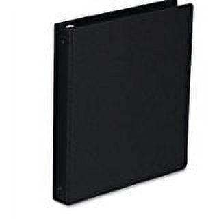 Linco 1" Black Binder for 6 x 9 1/2 Sheet Size, Black