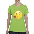 thumbnail image 1 of Normal is Boring - Women's T-Shirt Short Sleeve, up to Women Size 3XL - Emoji Winky Face, 1 of 5