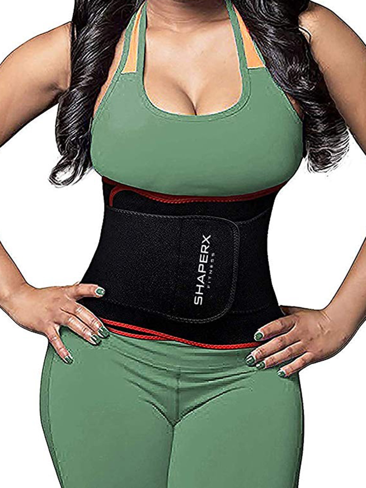 Men Women Weight Loss Wasit Trainer Tummy Control Body Shaper Belt Gym Sweat UK 