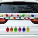 thumbnail image 4 of 1 Juego de pegatinas magnéticas con bombillas reflectantes de tema navideño para el refrigerador del buzón del garaje del coche, 4 of 7