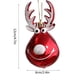 thumbnail image 3 of Juego de 2 Adornos Navideños Colgantes de Plástico con Diseño de Cabeza de Ciervo para Árbol de Navidad | Colgantes Navideños Únicos y Detallados para Árboles, Coronas, Adornos de Regalo de 5 a 11 Cm, 3 of 3