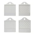 thumbnail image 4 of Siruishop 4 Pieces Bead Counting Tool Tray 3 4 6 8mm Practical Holder Bead Design Tray White, 4 of 8