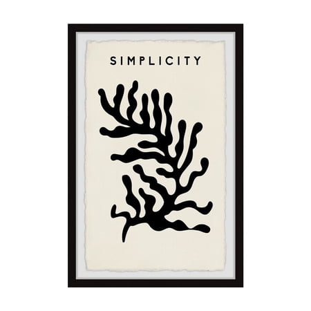 Framed Wall Art Print - Tribal Treasures Simplicity Canvas - Home Decor for Living Room