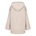 thumbnail image 5 of Misright Women's Oversized Hoodie Long Sleeve Fleece Open Front Cardigan with Pockets, 5 of 9