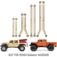 thumbnail image 3 of High Clearance Brass Links Set for SCX24 Gladiator Dodge Power Wagon 1/24 RC Cra, 3 of 5