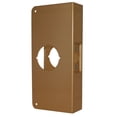 thumbnail image 3 of Don-Jo 2-Cw Single Hole Wrap Around Door Reinforcer - Brass, 3 of 5