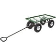 Gorilla Carts GOR400 400lb. Steel Mesh Garden Cart with 10" Tires