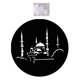thumbnail image 5 of Decoraciones de pared de Ramadán Adhesivo de pared de Ramadán Calcomanías de pared de tela de fieltro removibles Estilo B, 5 of 9