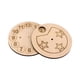 thumbnail image 3 of Juguete sensorial de madera con piezas de tablero de actividades para padres e hijos, juguetes interactivos de viaje. Tocadiscos numéricos, 3 of 9