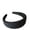 Black, variant on Minjewel Trendy Milk Silk Fabric Headband, Soft Comfortable Wide Hairband, Fashionable Versatile Headwear for Women, Pink