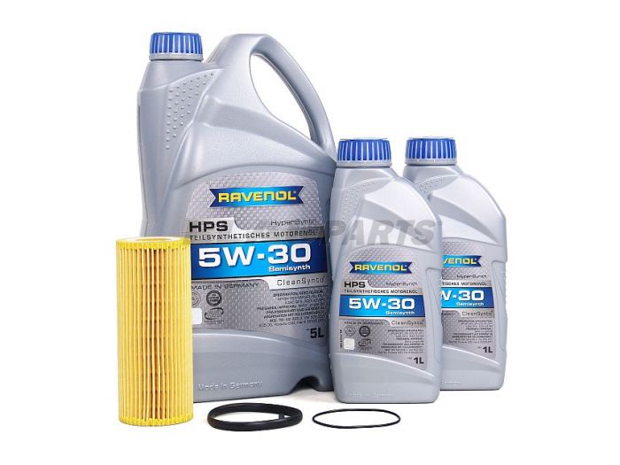 BLAU J1A5083-J Motor Oil Change Kit - Compatible with 2013-14 Audi A8 w
