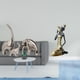 thumbnail image 2 of Figuras De Cerámica De Familia De Elefantes Y Estatua De Dama Tribal Africana, Escultura Animal Hecha A Mano, Pieza De Arte Coleccionable Para La Decoración Del Hogar, Estantería, Estudio Y, 2 of 8